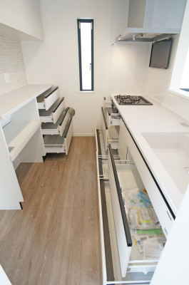 キッチン 内装■家族とつながる、コミュニケーションの場