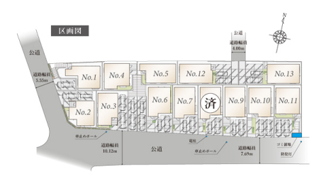  区画図
