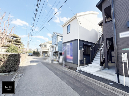 現地外観写真 外観■暮らしを彩る充実した設備仕様が備わった新築戸建