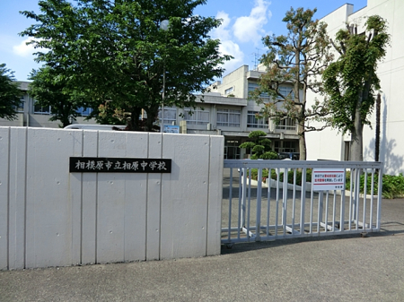 周辺環境 中学校 1300m 相模原市立相原中学校