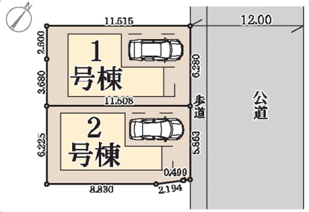  区画図